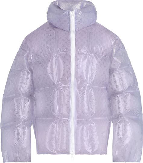 louis vuitton clear jacket